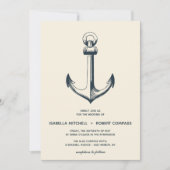 De blauwe anchor | Uitnodiging tot weddenschappen (Voorkant)