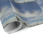 De Blauwe Angels Cadeaupapier (Rol Hoek)