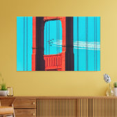 De Blauwe Angels Canvas Afdruk (Insitu (Woonkamer))