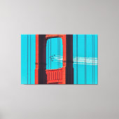 De Blauwe Angels Canvas Afdruk (Voorkant)