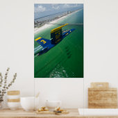 De Blauwe Angels Poster (Keuken)