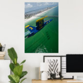 De Blauwe Angels Poster (Thuiskantoor)