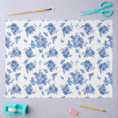 De Blauwe Aquarel Serie Ontwerp 9 Tissuepapier (Craft)