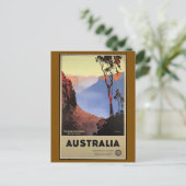 De Blauwe Bergen, Australië, Briefkaart (Staand voorkant)