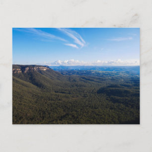 De blauwe bergen, New South Wales - Briefkaart