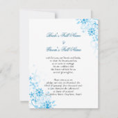 De blauwe Bloem van de Ster Kaart (Voorkant)