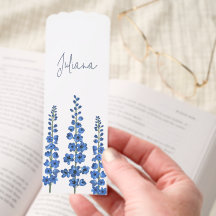 De blauwe bloemen van Delphinium