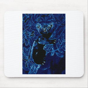 De blauwe Boom van de Koala Muismat