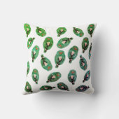 De blauwe boomkor kussen (Achterkant)