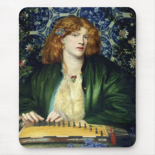 De Blauwe Bower (Dante Gabriel Rossetti) Muismat (Voorkant)