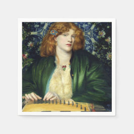 De Blauwe Bower (Dante Gabriel Rossetti) Servet
