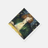De Blauwe Bower (Dante Gabriel Rossetti) Servet (Hoek)