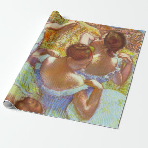 De Blauwe Danseressen door Edgar Degas Cadeaupapier