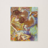 De Blauwe Danseressen door Edgar Degas Legpuzzel (Verticaal)