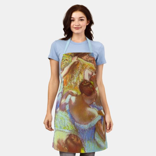 De Blauwe Danseressen door Edgar Degas Schort (Gedragen)