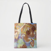 De Blauwe Danseressen door Edgar Degas Tote Bag (Voorkant)