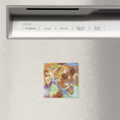 De Blauwe Danseressen van Edgar Degas Magneet (Insitu (Vaatwasser))