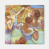 De Blauwe Danseressen van Edgar Degas Magneet (Voorkant)