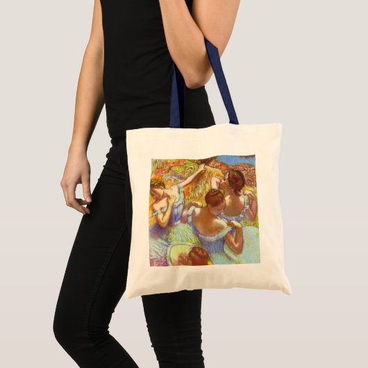 De Blauwe Danseressen van Edgar Degas Tote Bag (Voorkant (product))