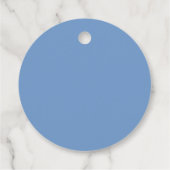De blauwe dansers, Degas Art Bedankjes Labels (Achterkant)