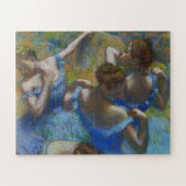 De blauwe dansers, Degas Art Legpuzzel (Horizontaal)