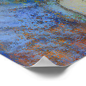 De blauwe dansers, Degas Art Poster (Hoek)