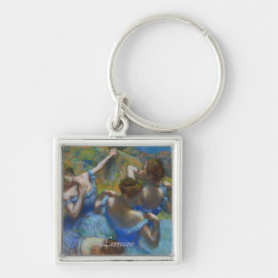 De blauwe dansers, Degas Art Sleutelhanger