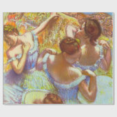 De blauwe dansers van Edgar Degas Cadeaupapier (Vlak)
