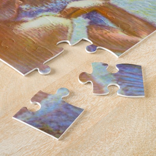 De blauwe dansers van Edgar Degas Legpuzzel (Zijkant)