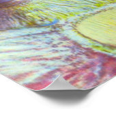 De blauwe dansers van Edgar Degas Poster (Hoek)