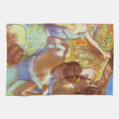 De blauwe dansers van Edgar Degas Theedoek (Horizontaal)