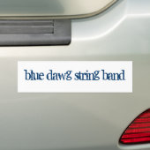DE BLAUWE DAWG STRAND BAND Bumpersticker (Op auto)