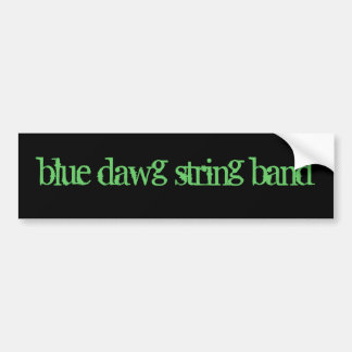 DE BLAUWE DAWG STRAND BAND Bumpersticker