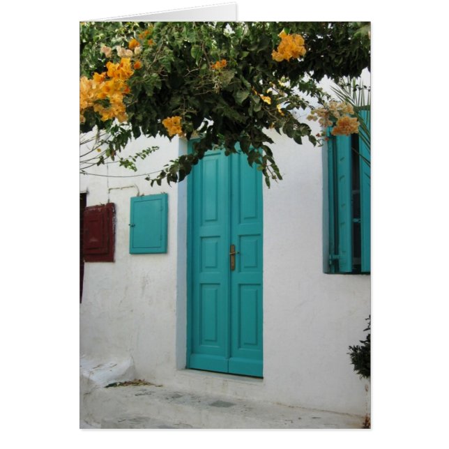 De blauwe deur (Voorkant)