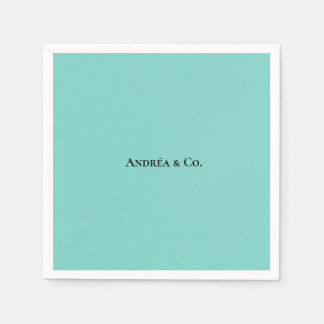 De blauwe doos servet