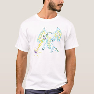 De blauwe draak aanvallen! t-shirt