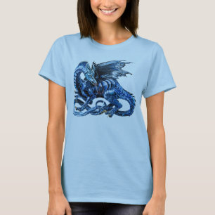 De blauwe draak - t-shirt