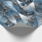 De blauwe en de grijze. Onttrekking. Cadeaupapier (Hoek)