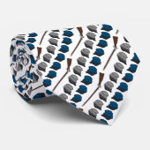 De blauwe en de grijze stropdas (Opgerold)