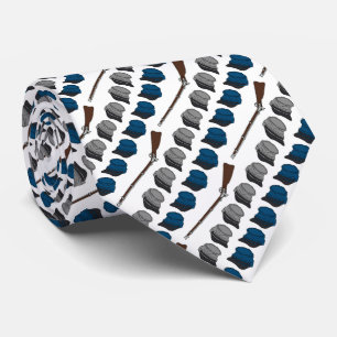 De blauwe en de grijze stropdas