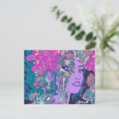 De Blauwe Engel Briefkaart (Staand voorkant)