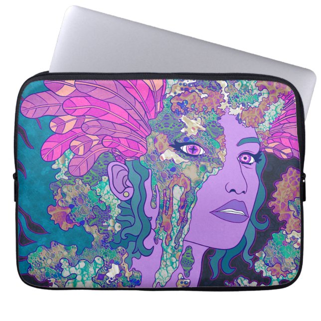 De Blauwe Engel Laptop Sleeve (Voorkant)