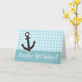 De Blauwe Gingang van de blizzard; Anker Kaart (Gele Bloem)