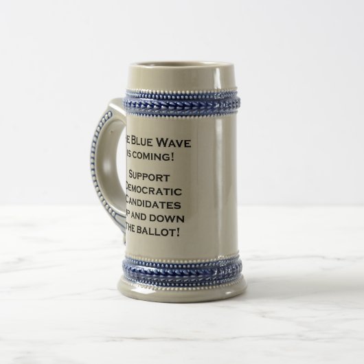 DE BLAUWE GOLF KOMT! BIERPUL (Voorkant links)