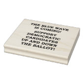 DE BLAUWE GOLF KOMT ERAAN! RUBBERSTEMPEL (Stempel)