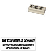 DE BLAUWE GOLF KOMT ERAAN! RUBBERSTEMPEL (Gestempeld)