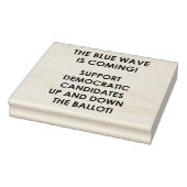 DE BLAUWE GOLF KOMT ERAAN! RUBBERSTEMPEL (Stempel)