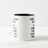 DE BLAUWE GOLF KOMT ERAAN! TWEEKLEURIGE KOFFIEMOK (Center)