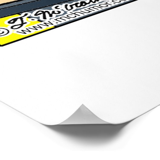 De blauwe griep poster (Hoek)