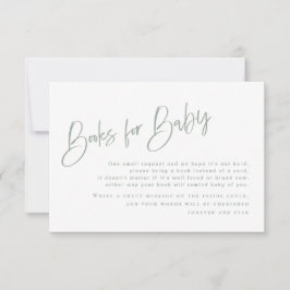 De Blauwe/Groene Boeken van het Baby shower van de